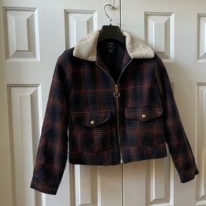 Forever 21 women plaid jacket size S